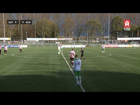 Samenvatting Alphense Boys - Achilles 1894 (zondag 5 november)