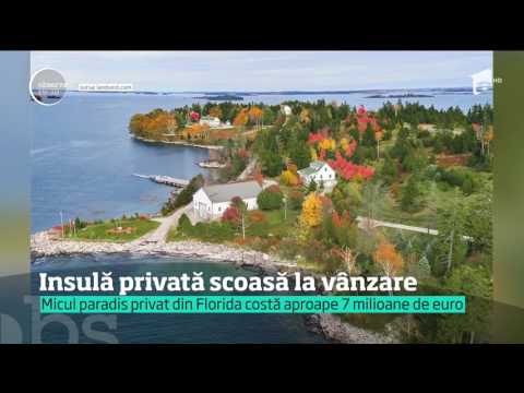 Insulă privată scoasă la vânzare