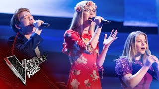 Tabi, Erin, Riccardo - &#39;Somewhere &#39;Over The Rainbow&#39;: Battles | The Voice Kids UK 2017