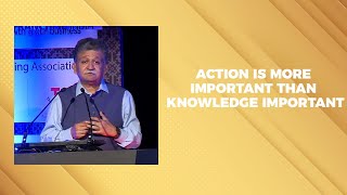 Action is more important than knowledge important image