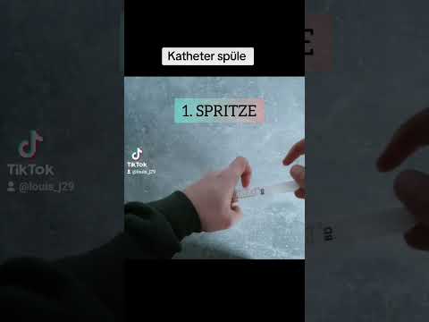 FTM| Katheter bei Verstopfung spülen Anleitung #ftm #trans