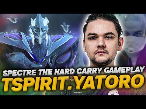 TSPIRIT.YATORO SPECTRE THE HARD CARRY GAMEPLAY - DOTA 2 PATCH 7.34E