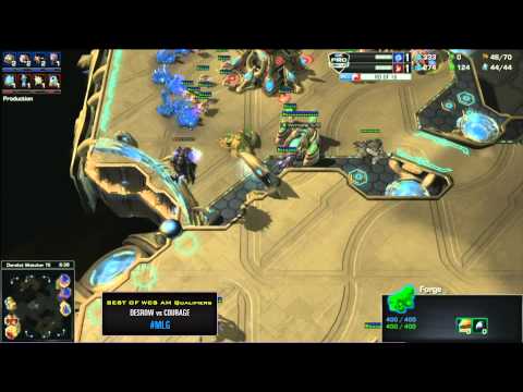 Desrow vs ZooCourage - Game 3 - WCS AM Challenger League Qualifier