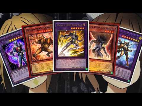 My Masked HERO Yugioh Deck Profile for Post Maze of Muertos