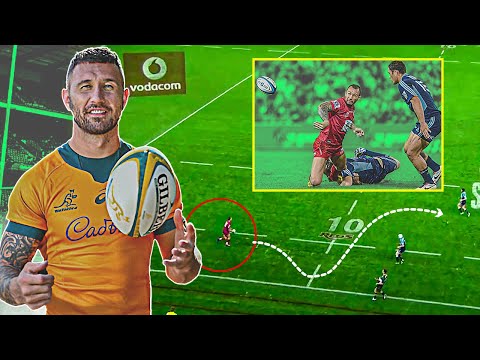 8 Minutes of Quade Cooper's Most Unbelievable Rugby Plays | Ankle Break, Skill & Pass