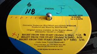 INDIA- RIGHT FROM THE START [KICKIN&#39; MIX]