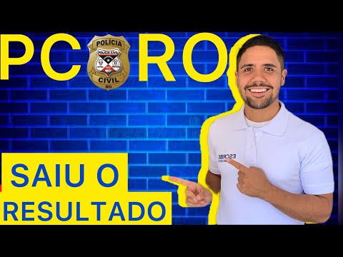 Concurso PC RO: acaba de saiu o resultado da Polícia Civil de Rondônia, banca CESPE