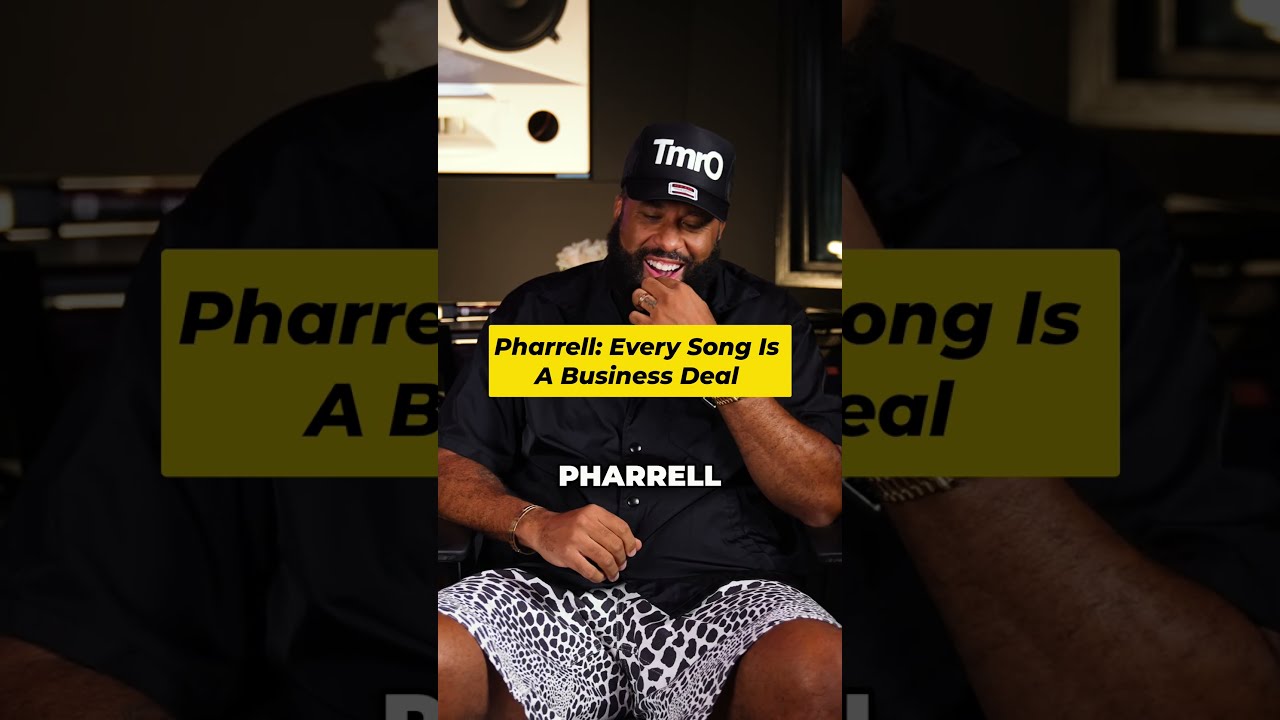 Pharrell: Every Song is a Business Venture! #pharrellwilliams #pharrell #musicbusiness