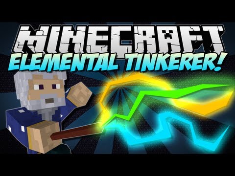 Minecraft | ELEMENTAL TINKERER! (Become a Wizard!) | Mod Showcase [1.5.1]