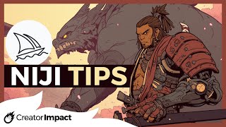 Top NIJI TIPS for better Anime AI Art in Midjourney / Nijijourney