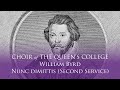 William Byrd – Nunc dimittis (Second Service)