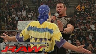 Randy Orton Kisses Hulk Hogan&#39;s Daughter (Brooke Hogan) RAW Jul 31,2006