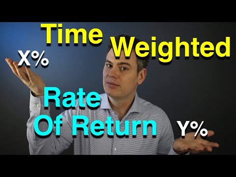 Time Weighted Rate of Return   -   Investing