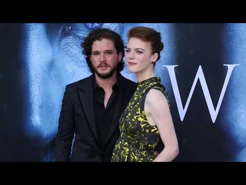 Former "Game of Thrones" co stars Kit Harington and Rose Leslie are engaged Los Angeles Times