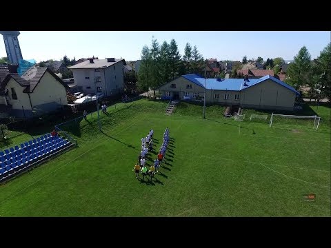 Najlepsze akcje  Pogoń Skotniki vs Universum Kraków.. dron