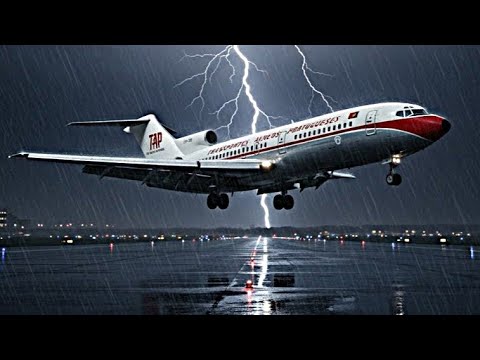 Boeing 727 Crashes After Landing Long at Madeira - TAP Flight 425