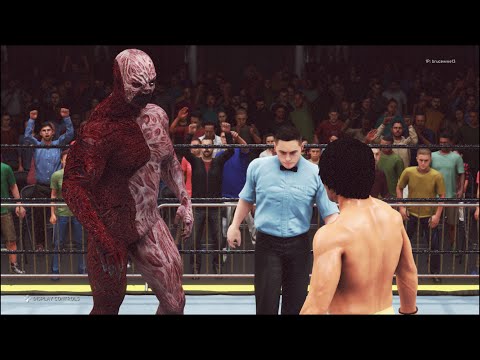 Bruce Lee vs. Proto-Tyrant - WWE 2K20 - Dragon Fight 🔥🐲