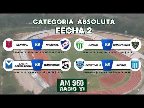 LIGA CIUDAD DE DURAZNO - TORNEO APERTURA | FECHA 2 - 15/8/2026