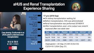 DKSH Pregnancy associated aHUS sharing from Nephrology and Obstetrics 論壇