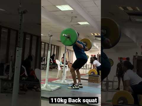 110kg back squat