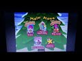 Barney S Night Before Christmas 2011 Reprint DVD Menus