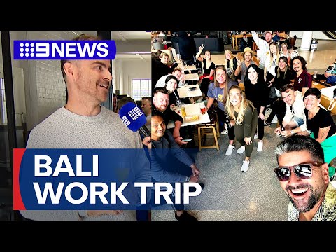 Boss pays for employees' week-long trip to Bali | 9 News Australia