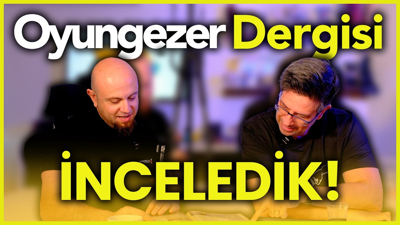 BU VİDEODA GEÇMİŞE GİDİYORUZ! - ESKİ OYUNGEZER DERGİSİ İNCELEDİK!