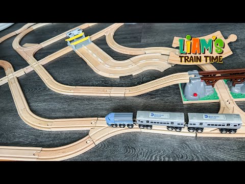 Building the ULTIMATE BRIO Wooden Train Layout Like Papa’s Model Railroad! 🚂