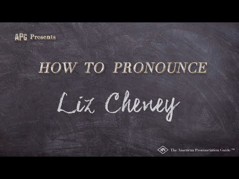 How to Pronounce Liz Cheney (Real Life Examples!)