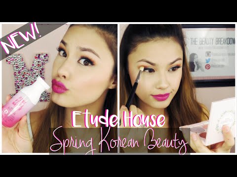 New Etude House Spring 2016 Korean Makeup & Skincare ♥ Eyeshadow Depotting Bonus! Video