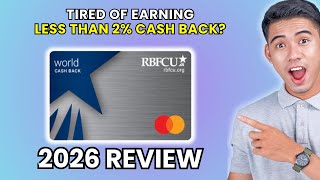 RBFCU World Cash Back Card Review 2026 | Worth It or Leave It?