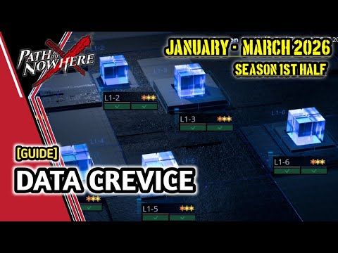 Path To Nowhere | Data Crevice Guide (January - March 2026)
