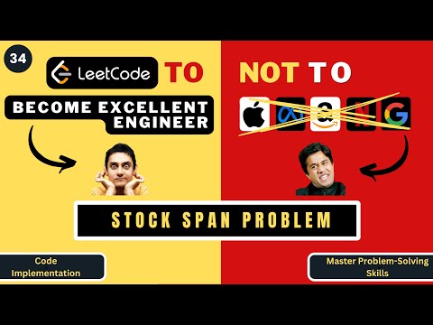 The Stock Span Problem Code Implementation Stack Problem Progression90