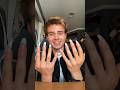 Putting On Fake Nails For A Day