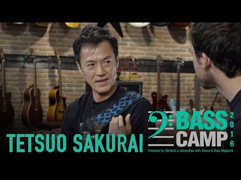 Bass Camp 2016 Interviews - TETSUO SAKURAI