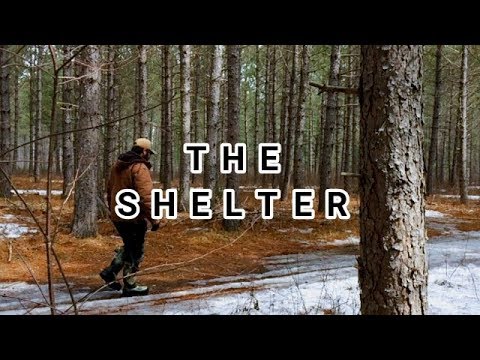THE SHELTER   PART1 - Super Shelter - Bug Out Camp - Base Camp - Bushcraft Camp - Survival Shelter