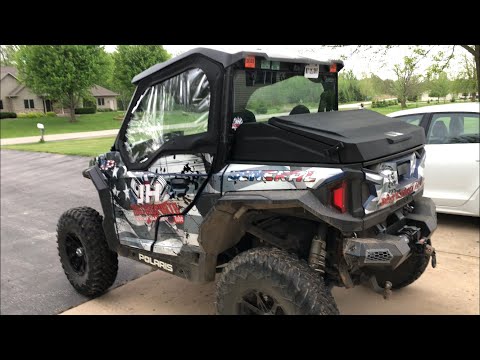 Roto Kap bed cover for Polaris General 1000!