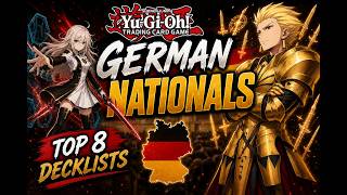 Yugioh WCQ German Nationals Top 8 Decklist review!