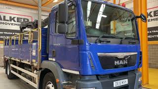 بيع شاحنة مسطحة MAN TGM 18.250 *EURO 6* 4X2 18 TONNE BRICK GRAB – 2015 – DE15 MXH - صورة 4 | Autoline شاحنة مسطحة MAN TGM 18.250 *EURO 6* 4X2 18 TONNE BRICK GRAB – 2015 – DE15 MXH | صورة 4 - Autoline