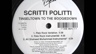 Scritti Politti - Tinseltown To The Boogiedown (Ali Shaheed Muhammad Instrumental)