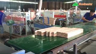 WM-IAT620S - DÂY CHUYỀN GHÉP GỖ KẾT HỢP THÔNG MINH 1 máy phay 3 máy ghép