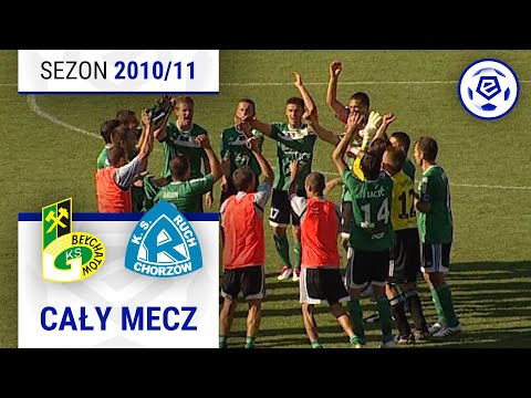 (1/2) GKS Bełchatów - Ruch Chorzów | CAŁY MECZ | Ekstraklasa 2010/11 | 3. Kolejka