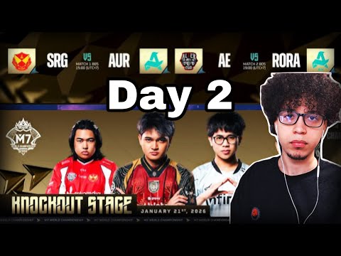 🔴 LIVE | KNOCKOUT STAGE DAY 2 | M7 World Championship | LIVE Watch Party