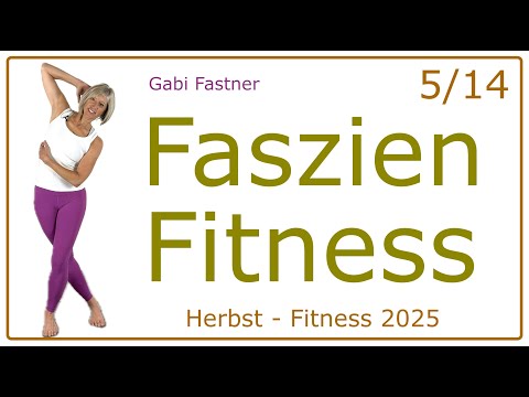 5/14 🏔️ 33 min. Faszien Fitness | effektive Figur-Gymnastik für den Herbst, ohne Geräte
