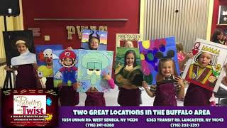 DISC 42 - "Painting with a Twist", West Seneca & Lancaster, NY