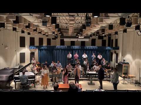 UNT Latin jazz lab Lincoln Center Jazz orchestra visit with Carlos Henriquez 2022