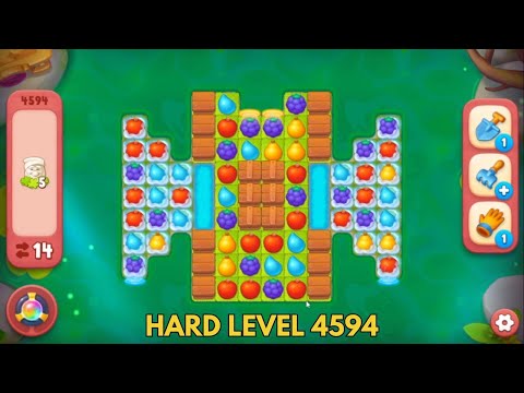 Garden Scapes Hard Level 4594 ( No Boosters )