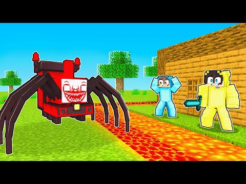 Choo Choo Charles Vs The Most Secure Minecraft House