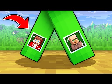 JJ Built a House inside Mikey’s Legs in Minecraft (Maizen)