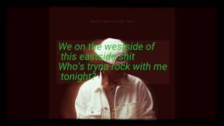 Partynextdoor- Muse lyrics on screen